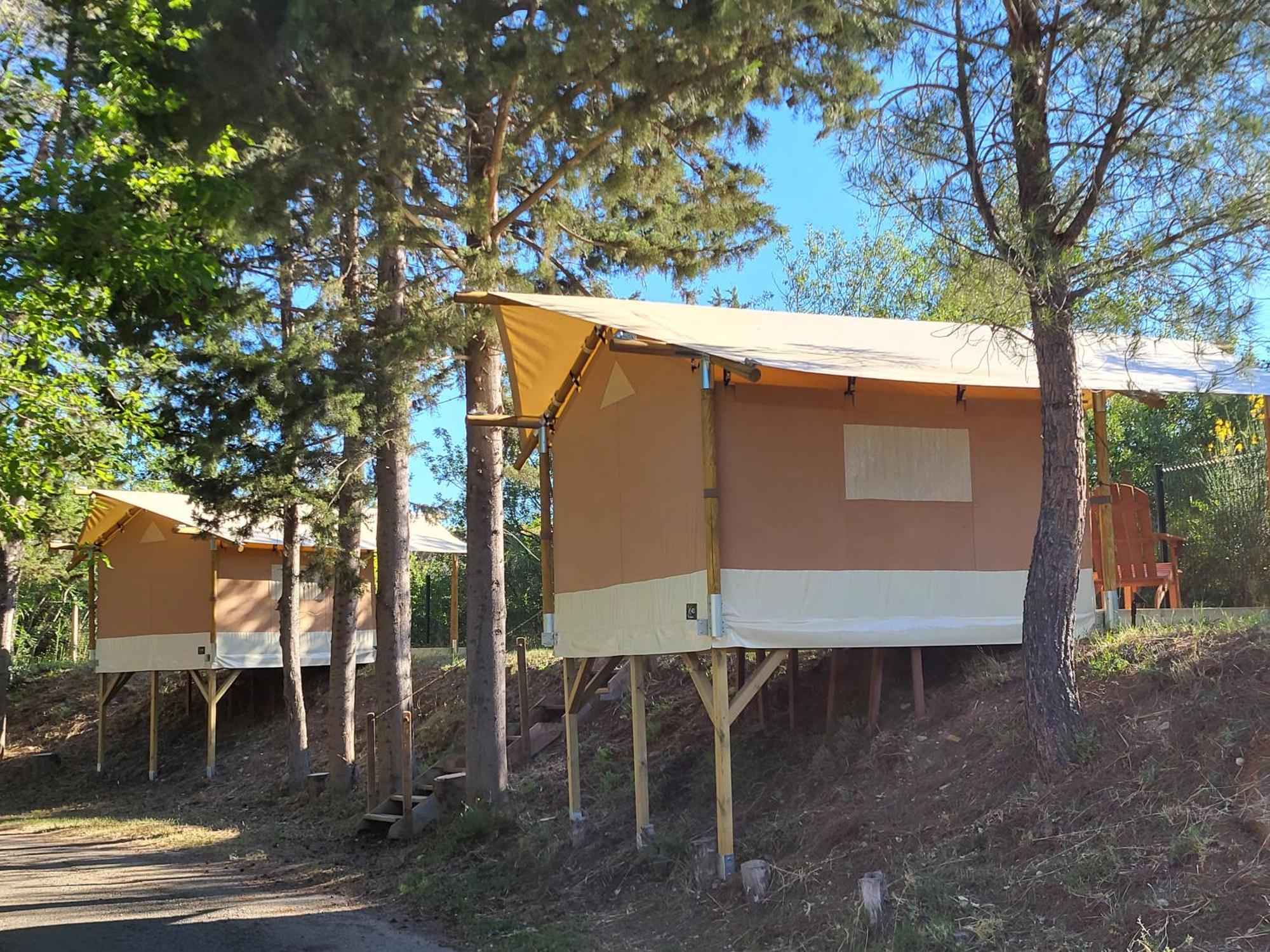 Camping Le Val De Cesse Mirepeisset ภายนอก รูปภาพ